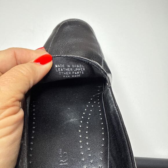 Trotters Deanne Loafer Slip-On Flat Leather Loafer Shoe SZ 8.5 Cushioned Comfort - Picture 7 of 10